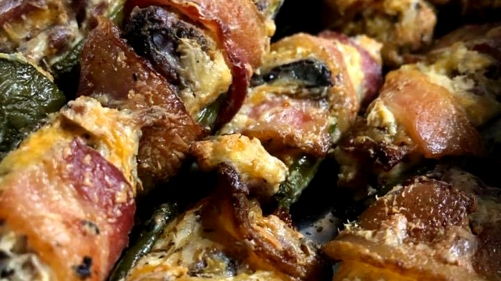 Image of Smoked & Stuffed Jalapeño Popper Appetizers 