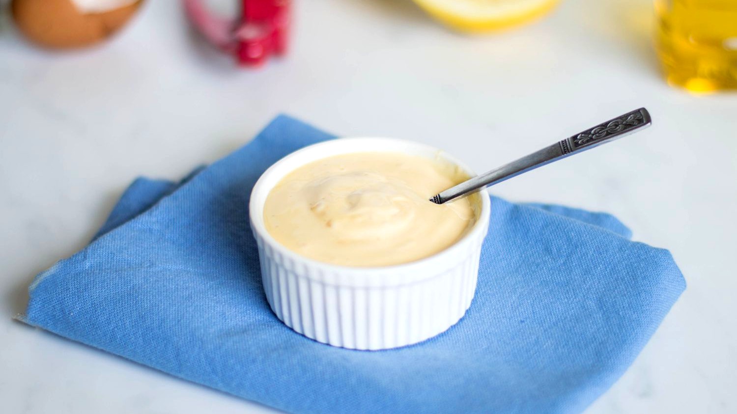 Image of Home-Made Basic Mayonnaise / Aioli