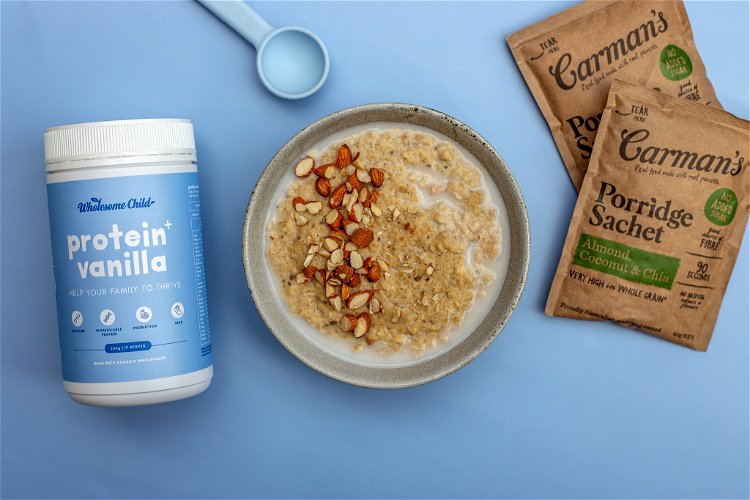 Image of Follow the package instructions and add Protein+ Vanilla powder plus...