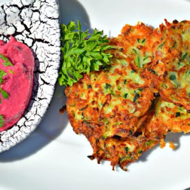 Image of Gluten Free Courgette Fritters
