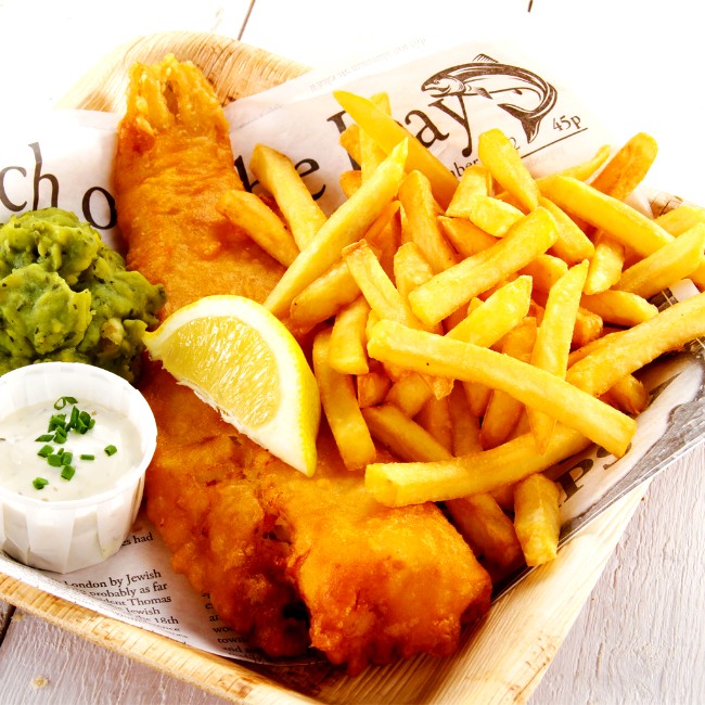 Image of Savory and Tender Air Fryer Fish & Chips