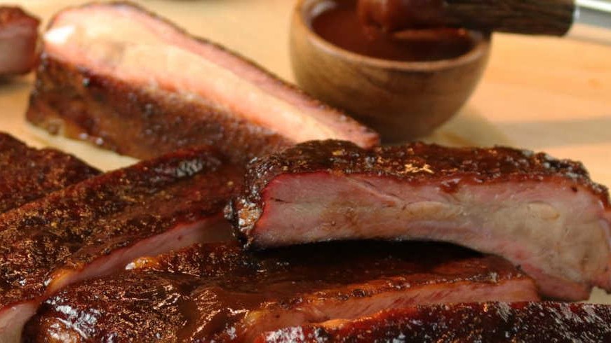 Image of Smoked St. Louis Pork Ribs