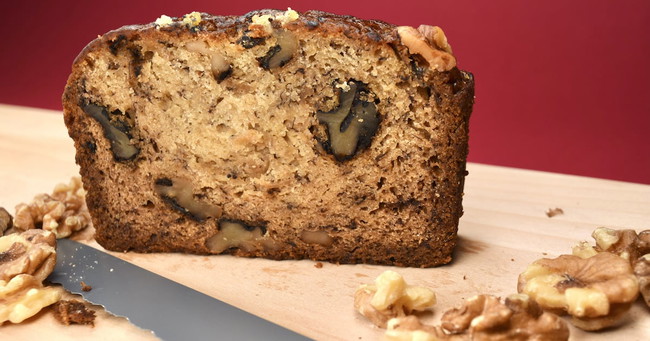 Image of Banana Bread with Walnuts