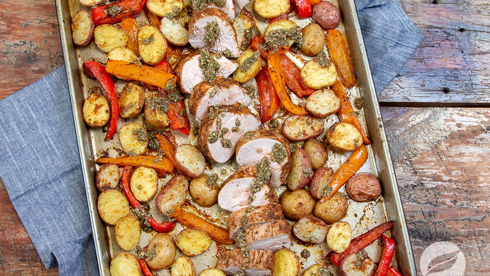 Image of Pork Tenderloin with Chimichurri Sauce