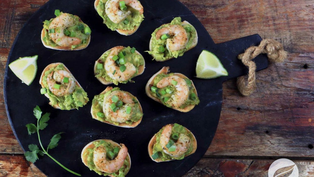 Image of Cilantro Lime Shrimp Crostini