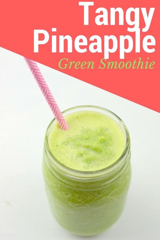 Image of Tangy Pineapple Green Smoothie