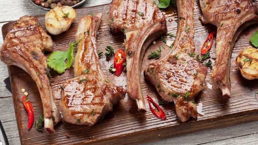 Image of Grilled Spicy Lamb Chops