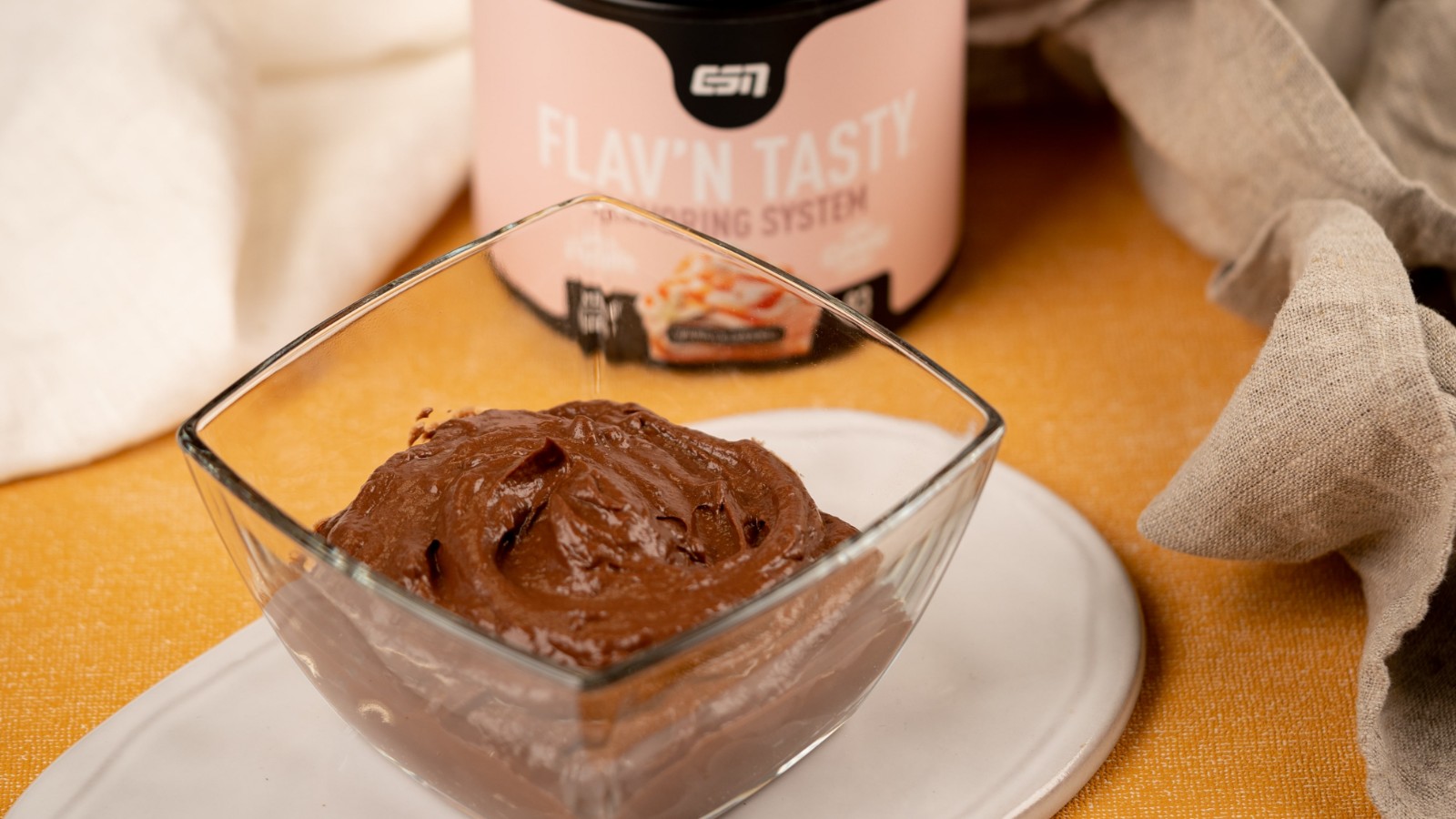 Image of Vegan chocolate pudding