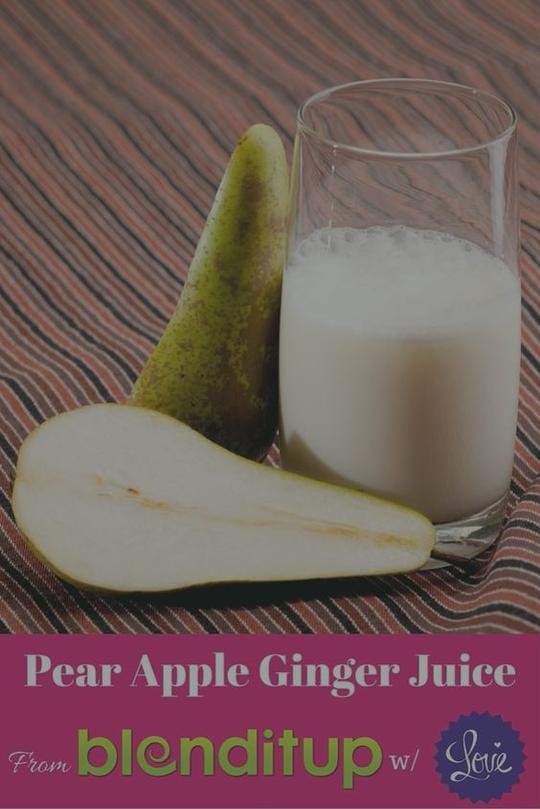 Image of Pear Apple Ginger Juice