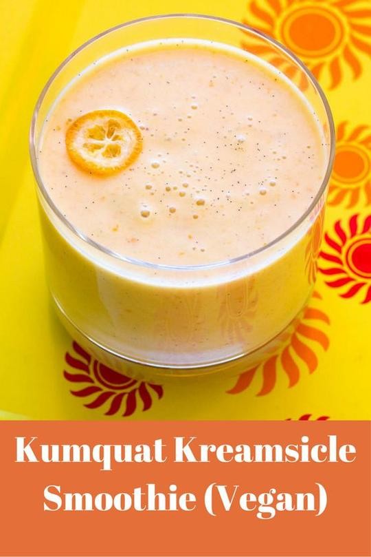 Image of Kumpquat Kreamsicle Vegan Smoothie
