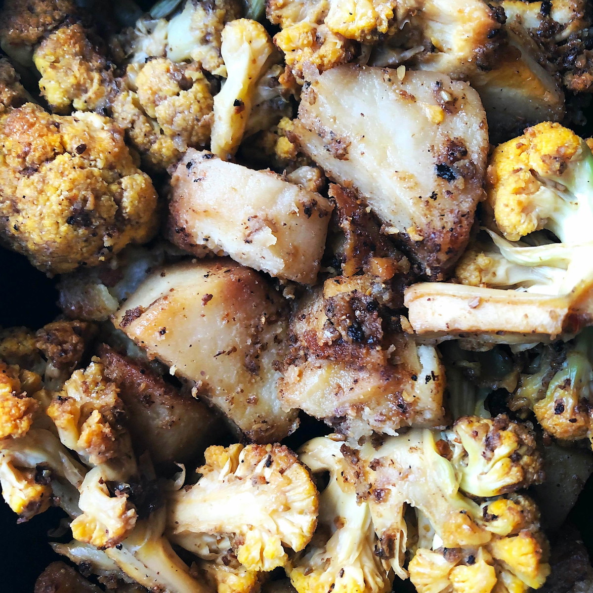 Aloo Gobi Chaat