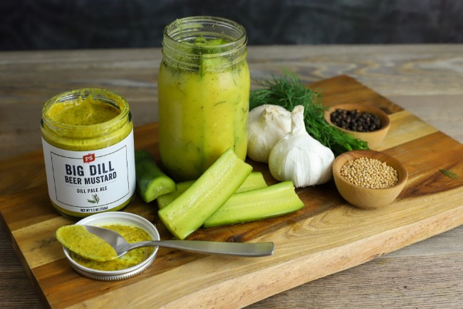 Image of Homemade Dill Mustard Pickles
