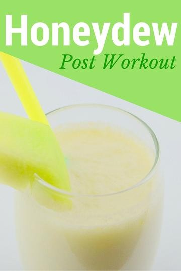 Image of Honeydew Post Workout Smoothie