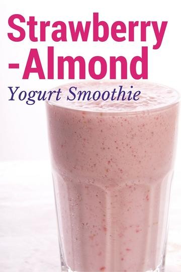 Strawberry Almond Yogurt Smoothie – Blenditup Foods