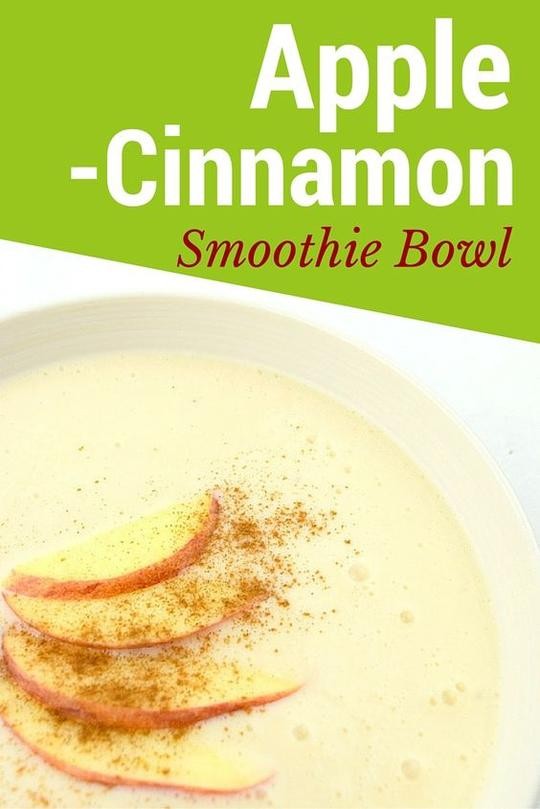 Image of Apple Cinnamon Smoothie Bowl