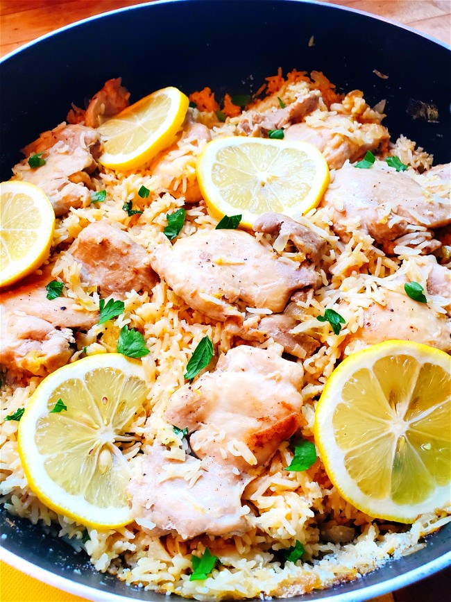 Image of Parmesan Lemon Chicken with Bone Broth