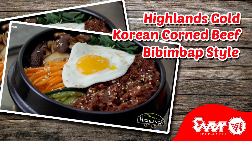 Image of Highlands Gold Korean Corned Beef Bibimbap Style