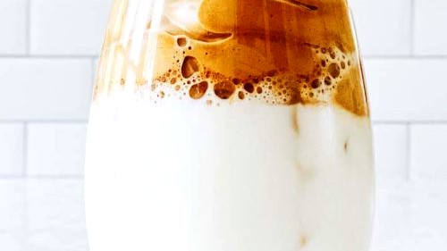 Image of Dalgona Coffee Recipe with Pumpkin Spice & Caramel