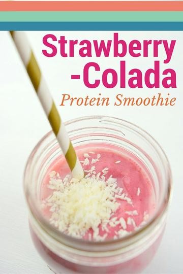 Image of Strawberry Colada Protein Smoothie