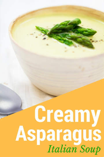 Image of Creamy Asparagus Italian Soup