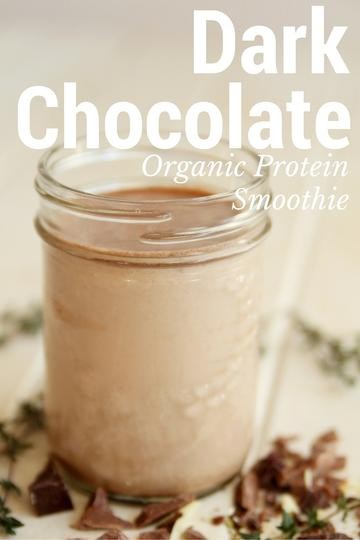 Image of Dark Chocolate Organic Protein Smoothie