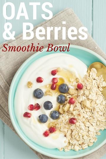 Image of Oats & Berries Smoothie Bowl