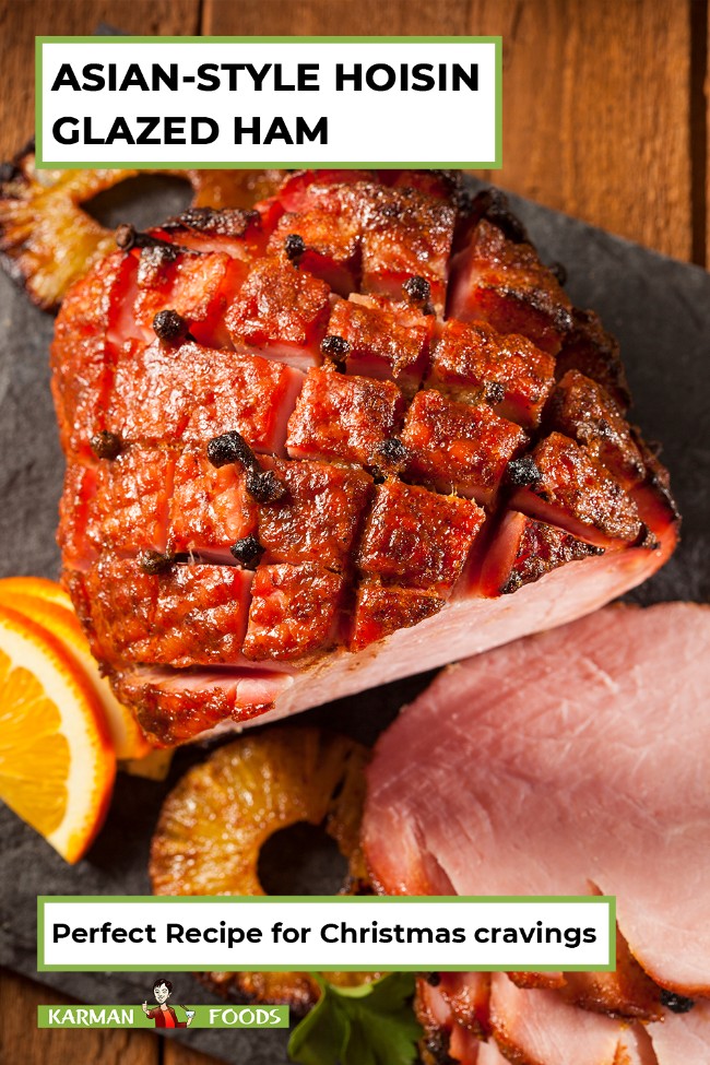 Image of Asian-Style Hoisin Glazed Christmas Ham