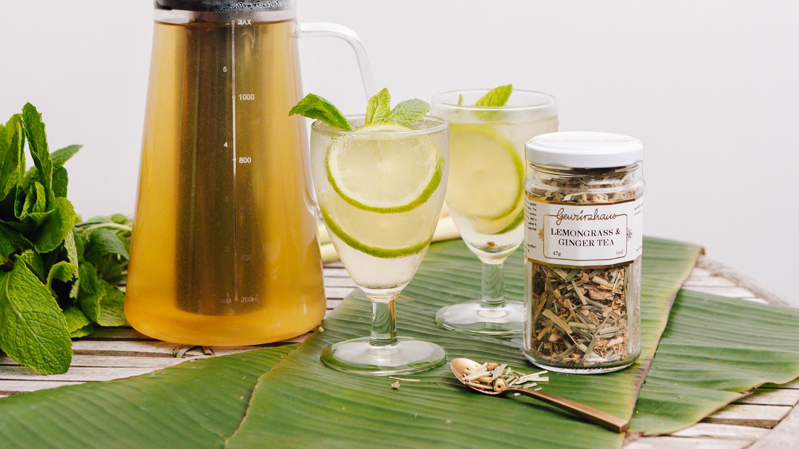 Image of Lemongrass & Ginger Iced Tea