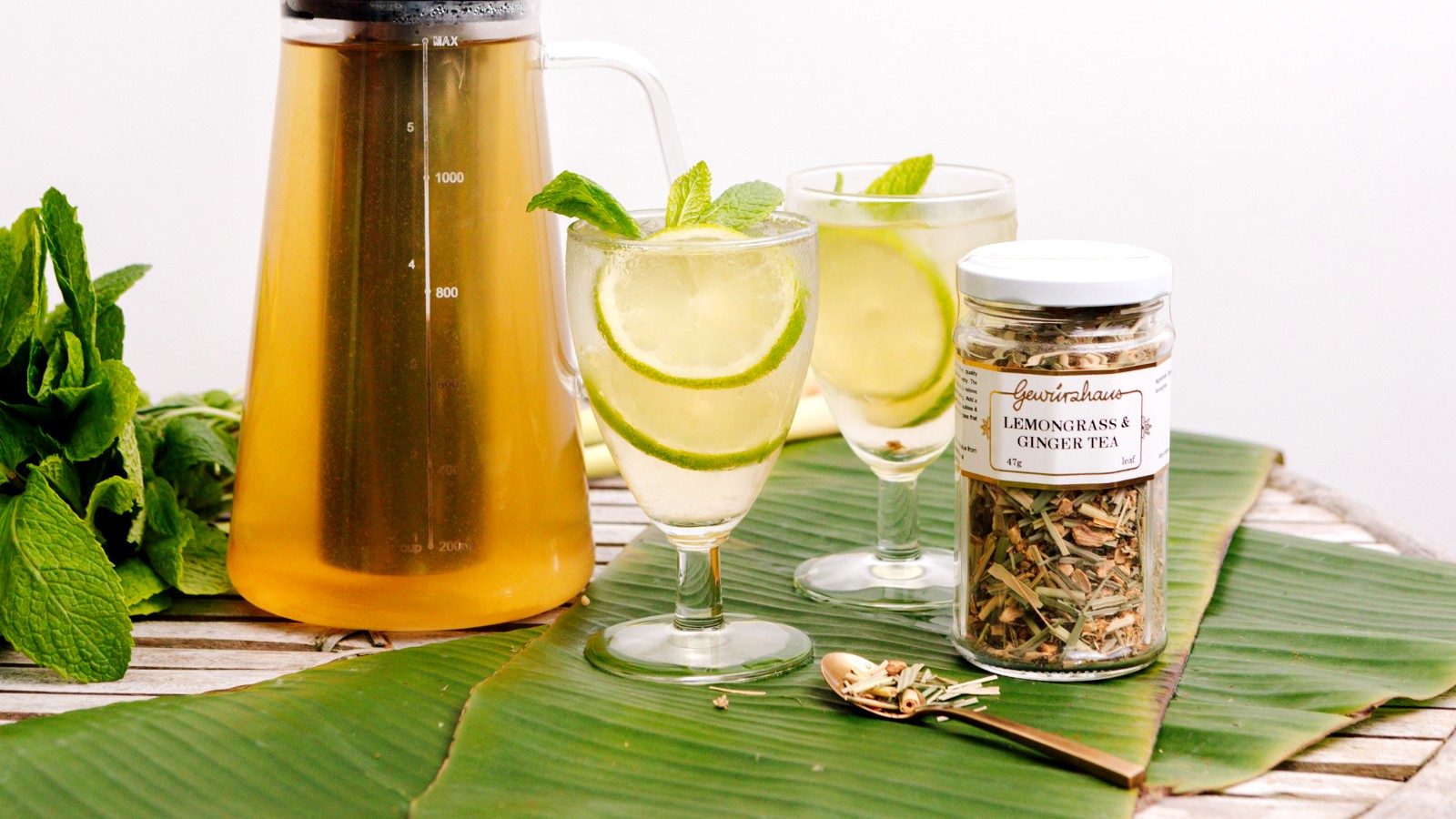 Image of Lemongrass & Ginger Iced Tea