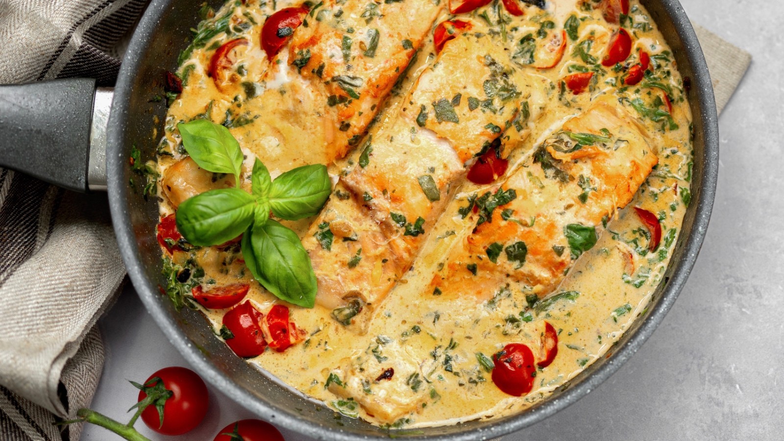 Image of Creamy Tuscan Salmon