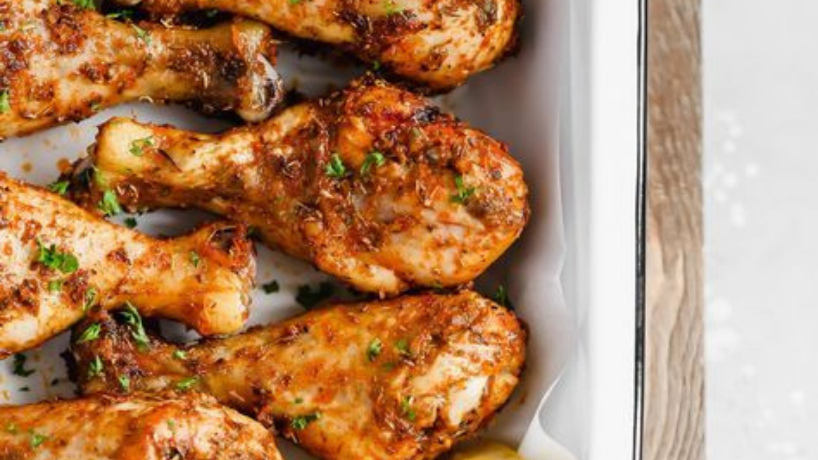 Image of Garlic Lemon Chicken Legs