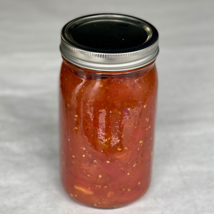 Image of To season the jars before canning, you can add to the jars and give them a shake once cooled.If you’re not sure how much to put, you can season the tomatoes to your liking during the boiling step. For example,...