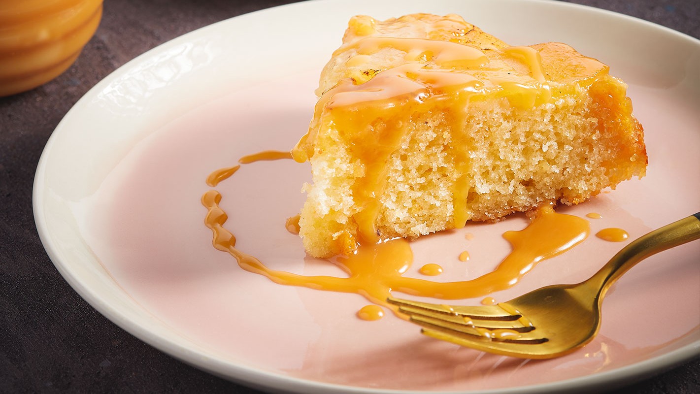 Image of Caramelized Honey Apple Upside Down Cake