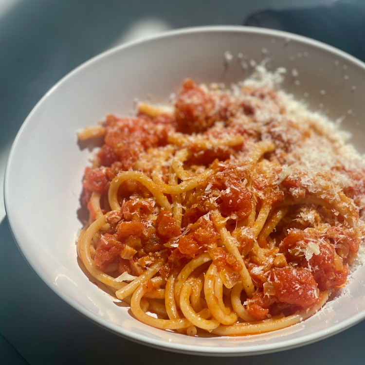 Image of Divide into bowls and serve with plenty of grated Pecorino Romano.