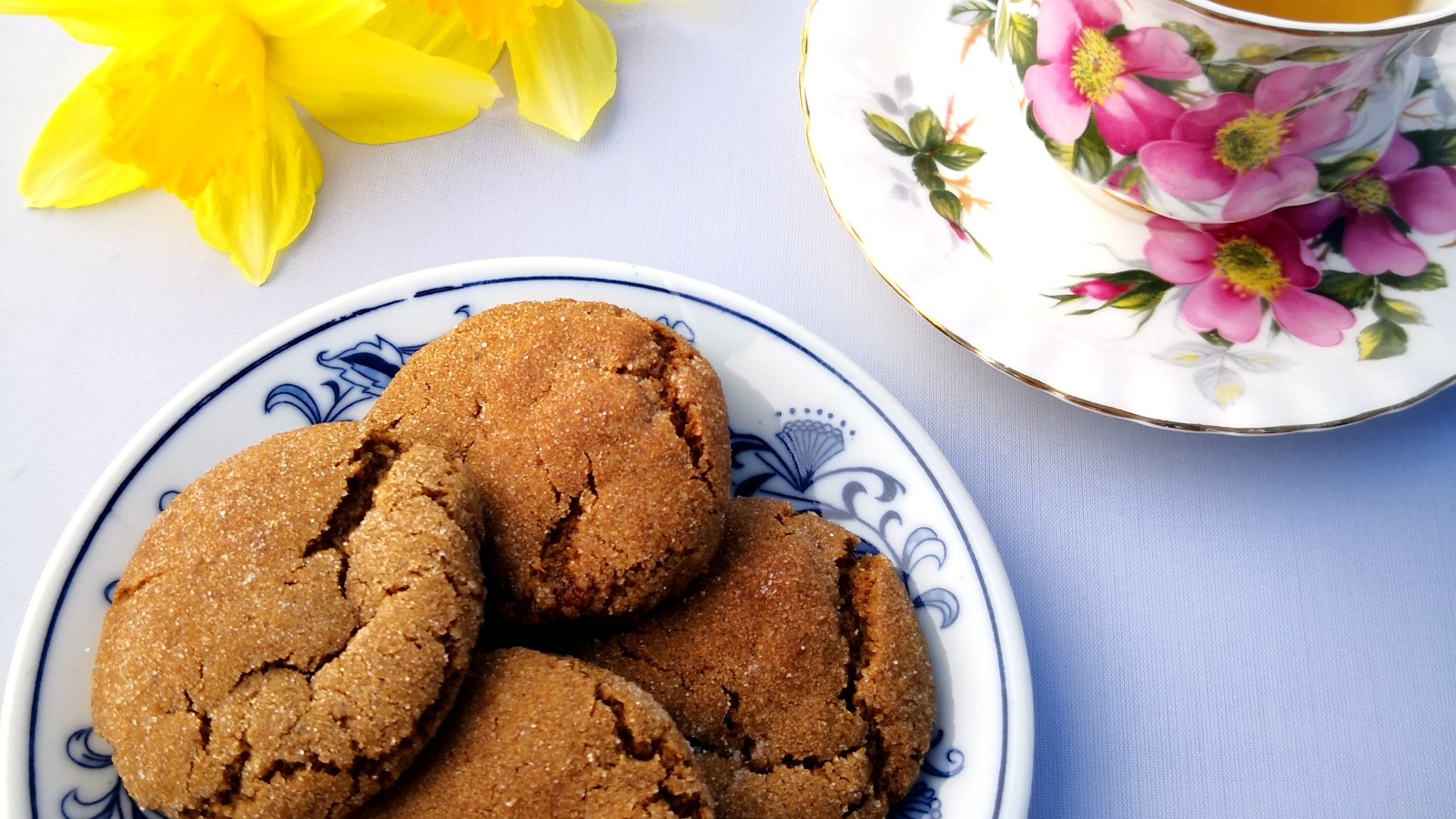 Image of Chewy Black Garlic Molasses Sugar Cookies