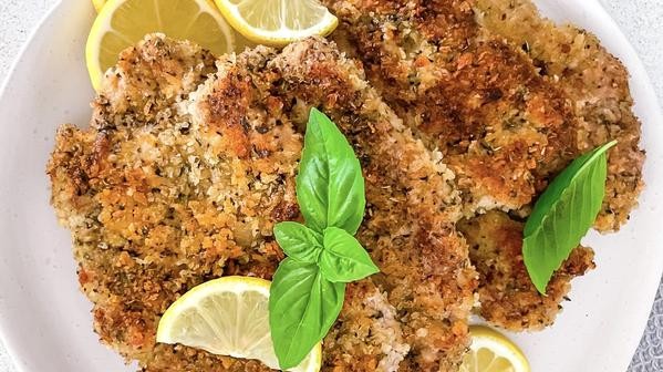 Image of Lemon Herb Pork Schnitzels