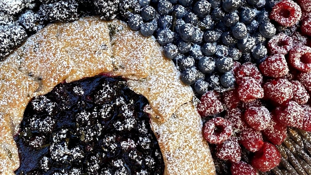 Image of Wakame & Berry Galette