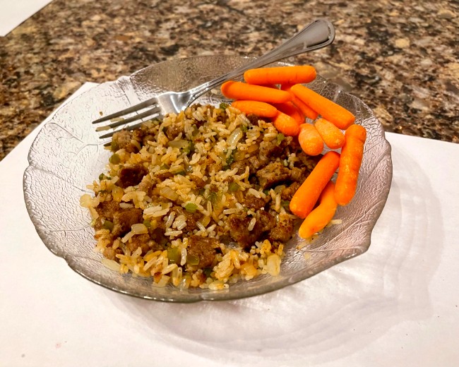 Image of Breakfast Sausage Fried Rice (Wheat/Egg Free)