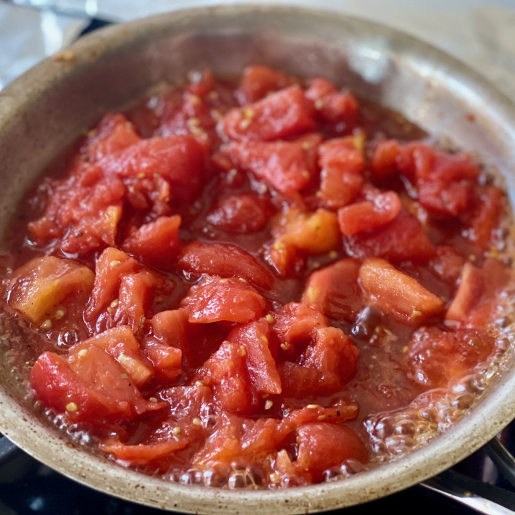 Image of Add the rest of the ingredients and bring back to boil.