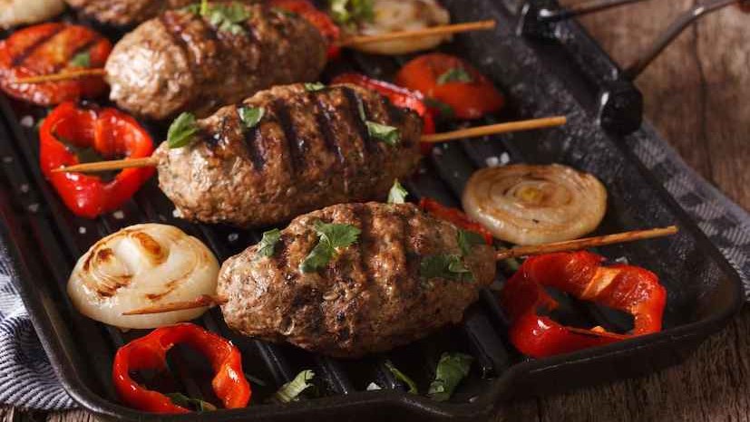 Image of Barbequed Lamb Kebabs