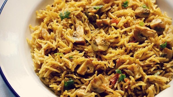 Image of Mushroom Biryani