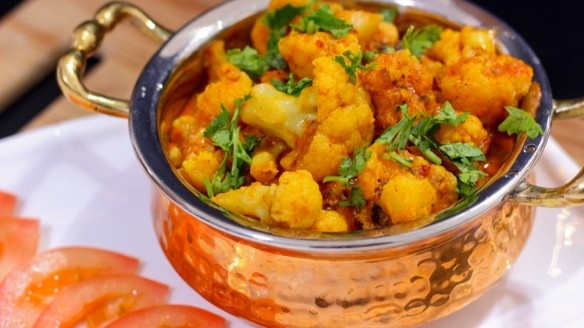 Image of Punjabi Gobi Masala Recipe | Cauliflower Masala Curry Recipe