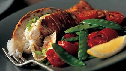 Image of Roasted South African Lobster Tails with Ginger Dipping Sauce
