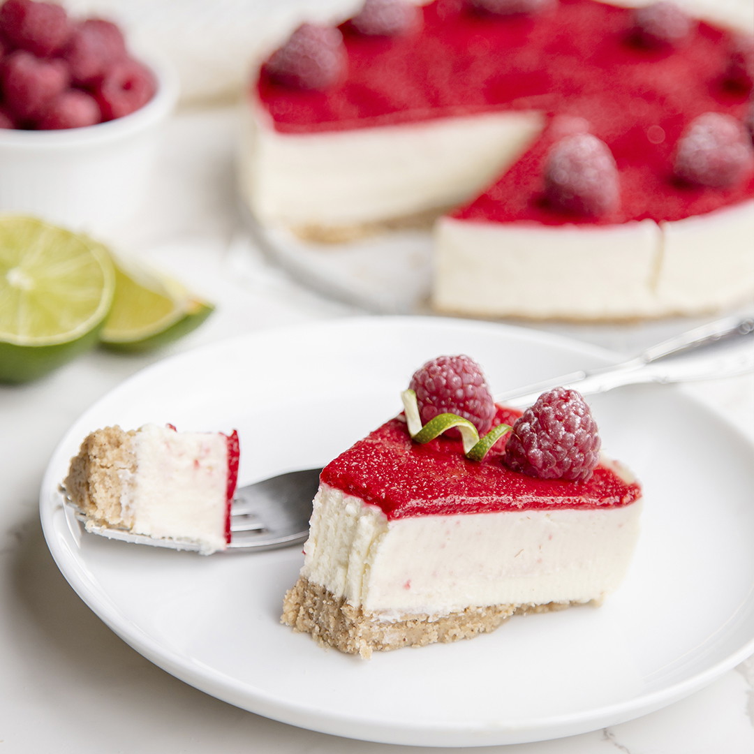 Tarta de queso keto