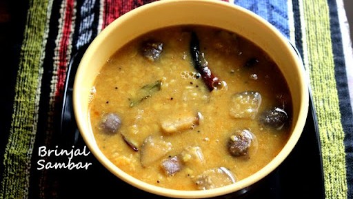 Image of Brinjal Sambar | Kathirikai Sambar