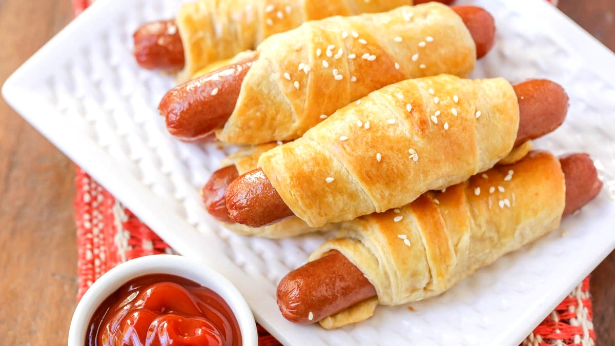 Image of Pigs in a Crusty Blanket