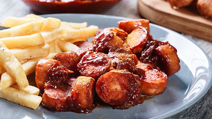 Image of Currywurst vom Grill 