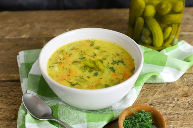 Image of Creamy Dill Pickle Soup