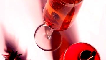 Image of Lemon Cactus Rose Champagne Cocktail