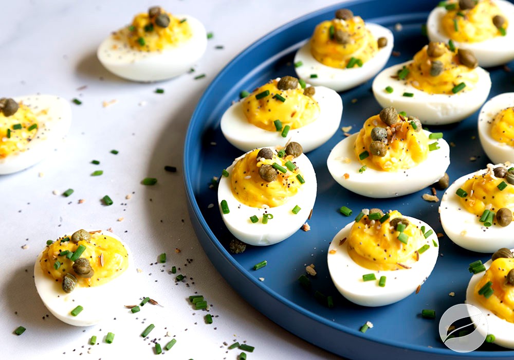 Image of Everything Spiced Deviled Eggs